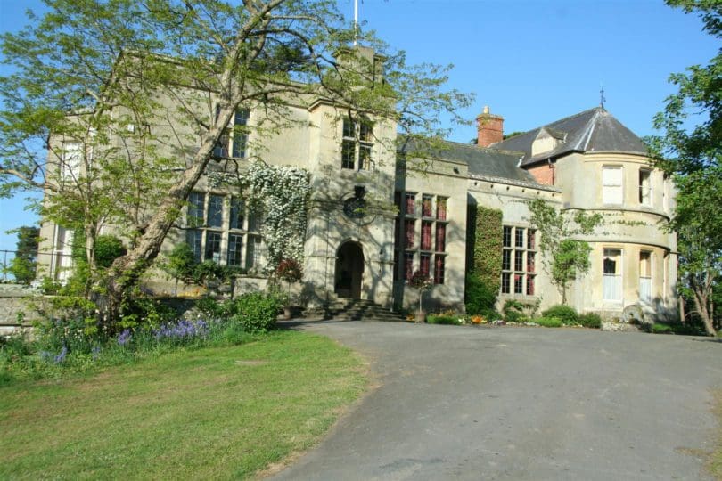 Burton Court in rural Herefordshire