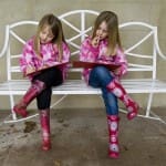 Boots and Bonnets Trail at Berrington Hall - Children taking part in an Easter Egg Trail event at Kedleston Hall, Derbyshire.