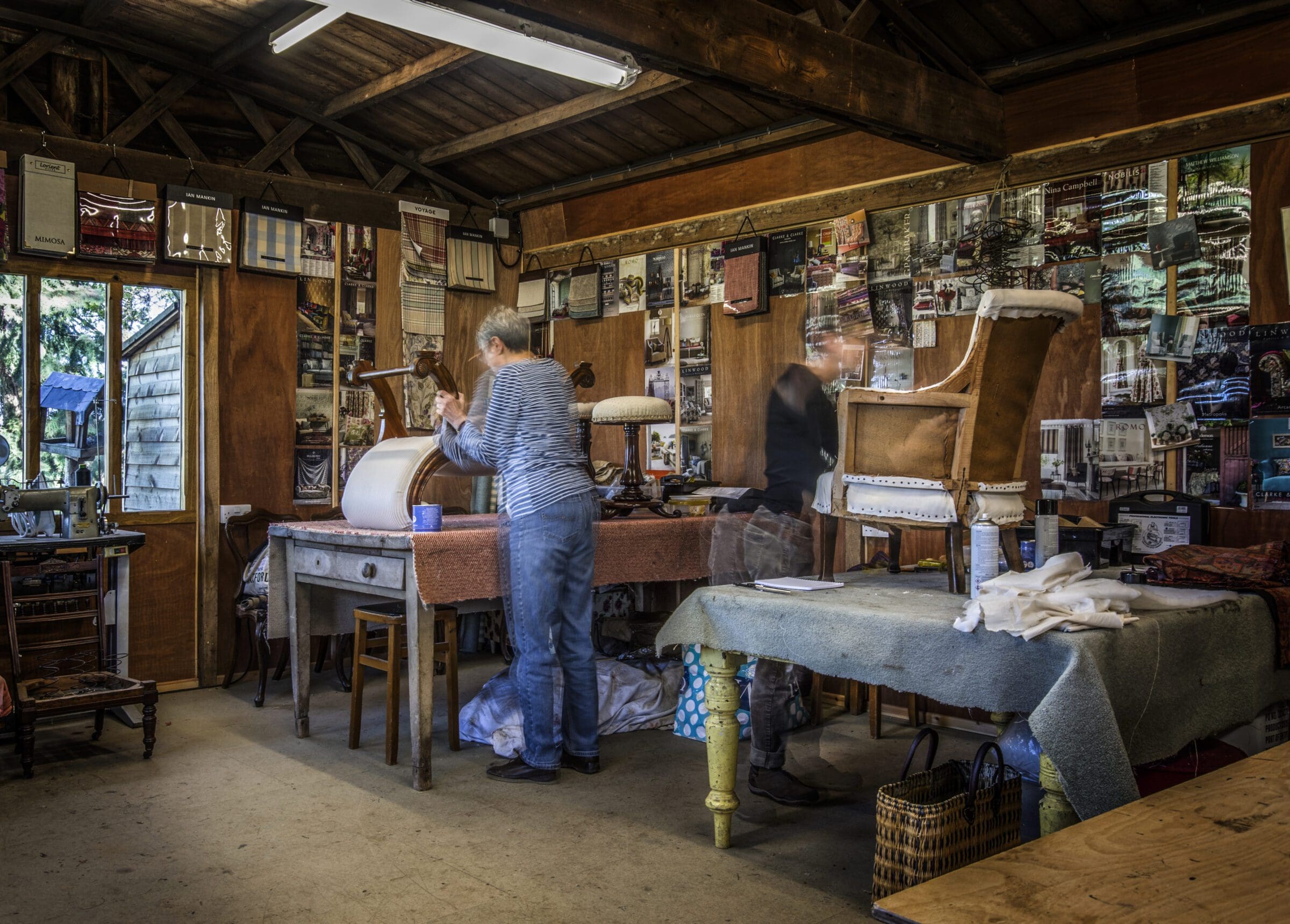 Huntlands Farm Upholstery Courses