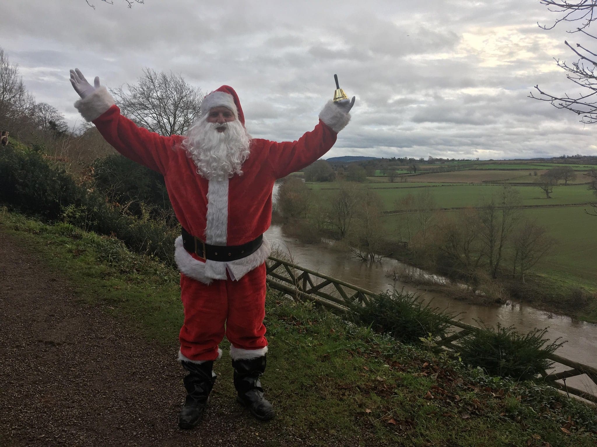 Father Christmas at Weir Garden