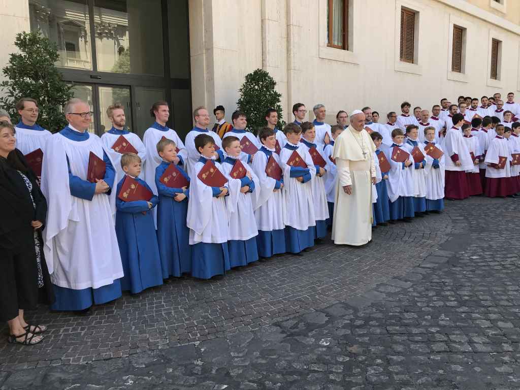 Hereford Choir Make Vatican History