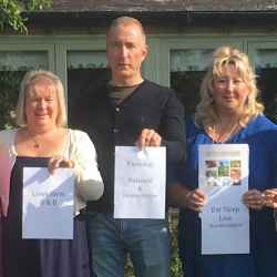 Juliet Williams (Lowe Farm), Steve Harris (Farm Stay UK), Heidi Chamberlain-Jones (Eat Sleep Live Herefordshire)