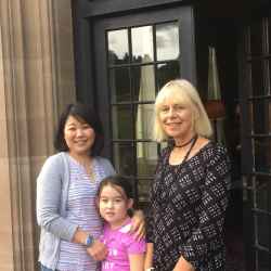 Marina, Amelie & Jan Lucas-Scudamore Kentchurch Court)