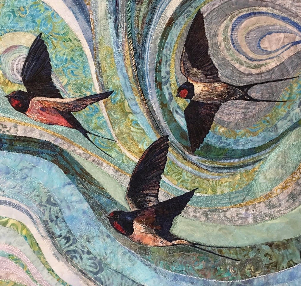 ‘Quiet Birds in Circled Flight’