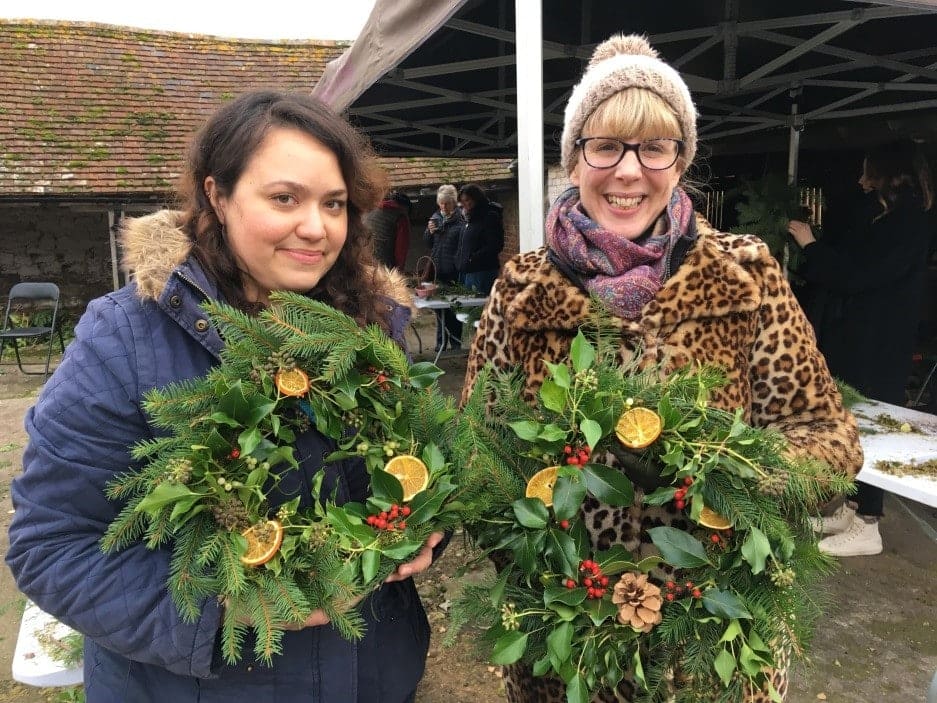 Tudor wreath making workshop