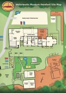 The Waterworks Museum site map