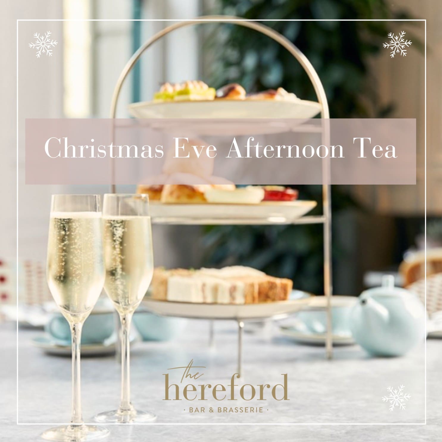 xmas afternoon tea