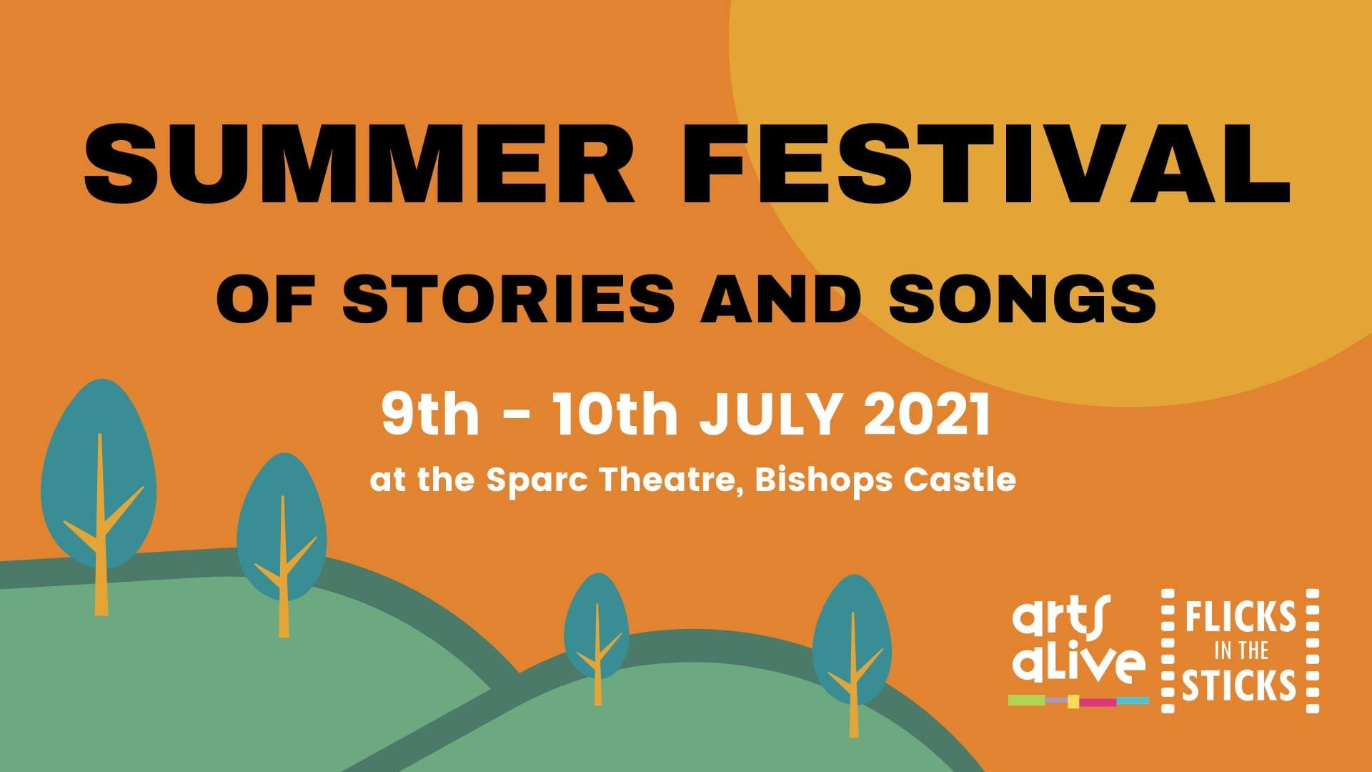 Summer Festival of Stories & Songs advert