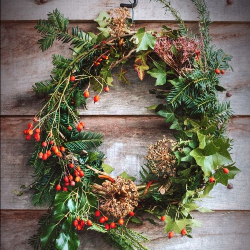 Coppicing and Wreath Making at Hellens