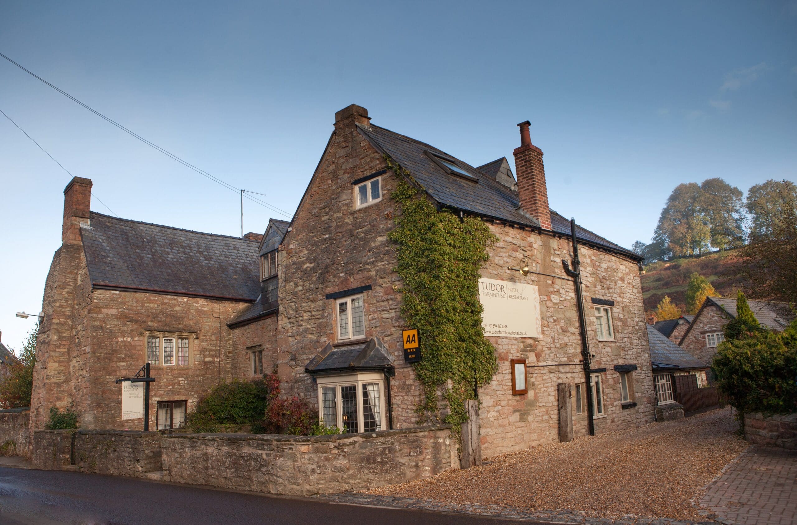 Tudor Farmhouse Exterior