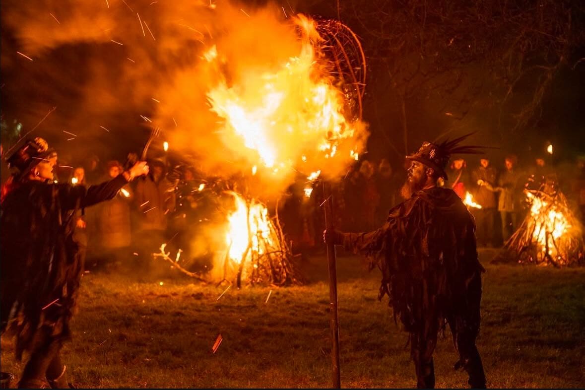 Wassail at Newton Court by Eden Tanner Photography