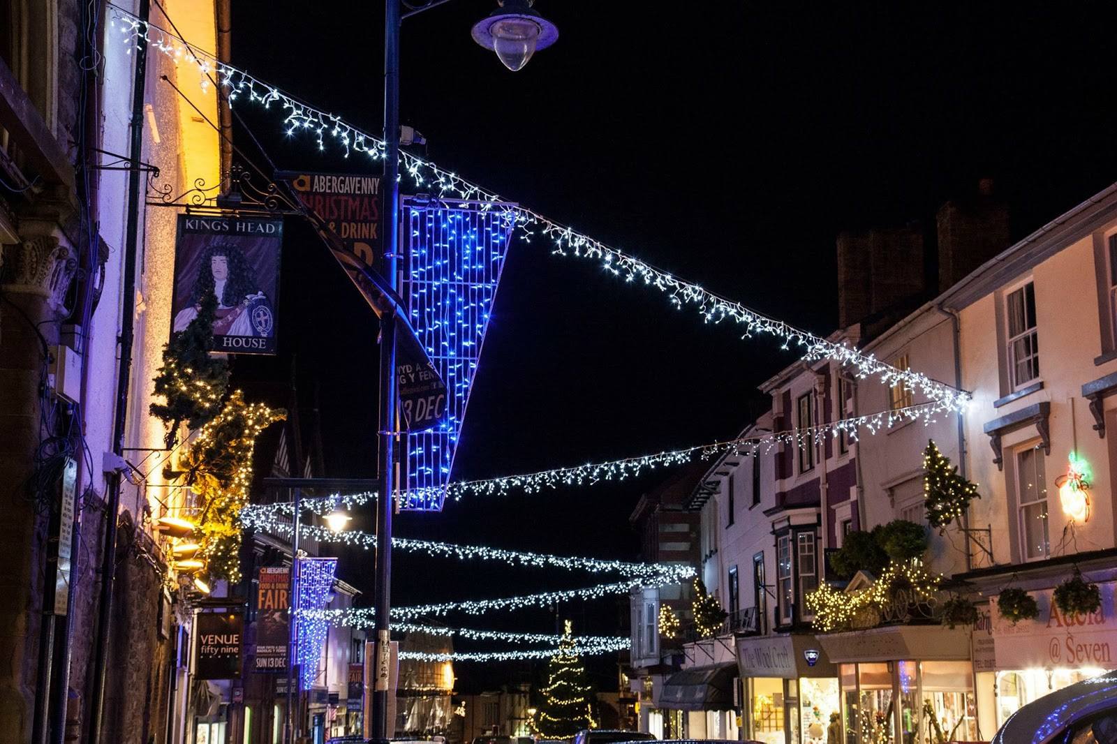 aBERGAVENNY cHRISTMAS lIGHTS