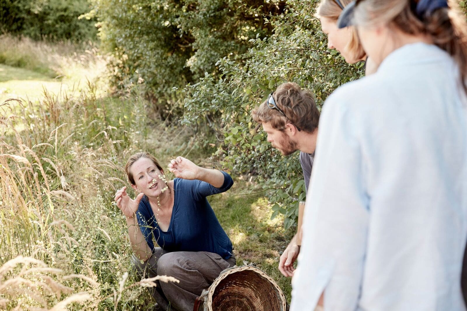 foraging with Liz Knight