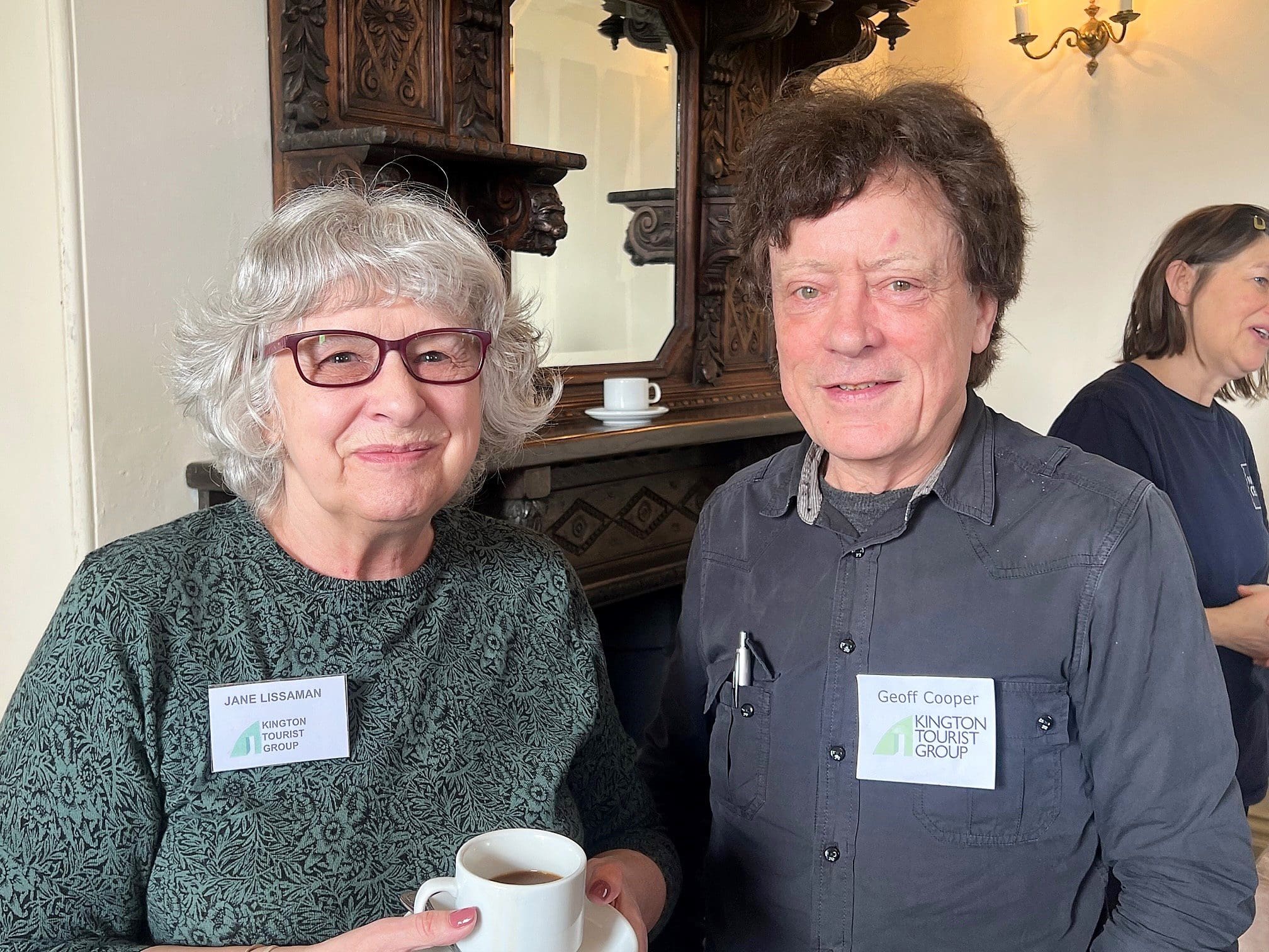 Jane Lissaman and Geoff Cooper