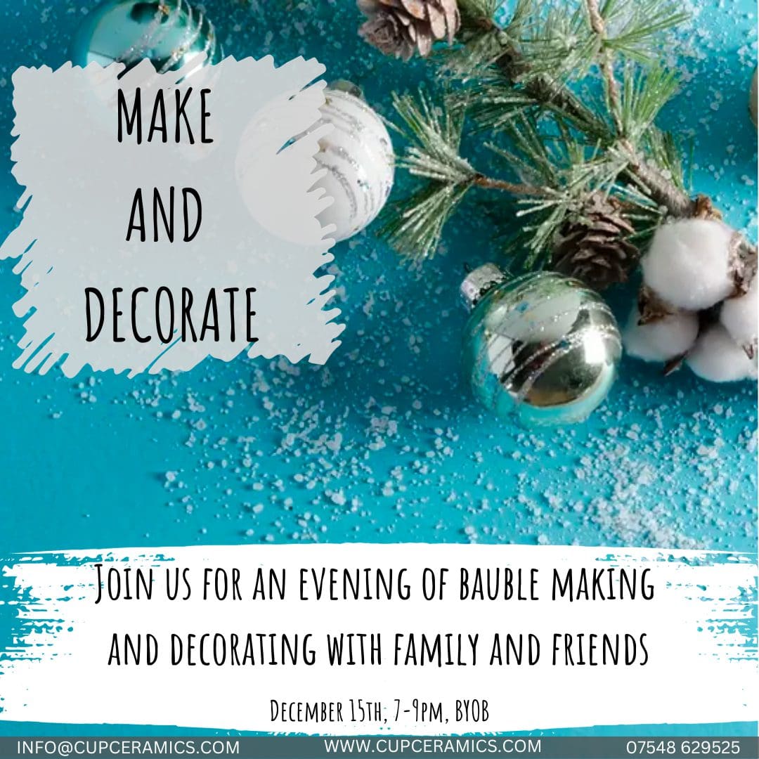 make and decorate