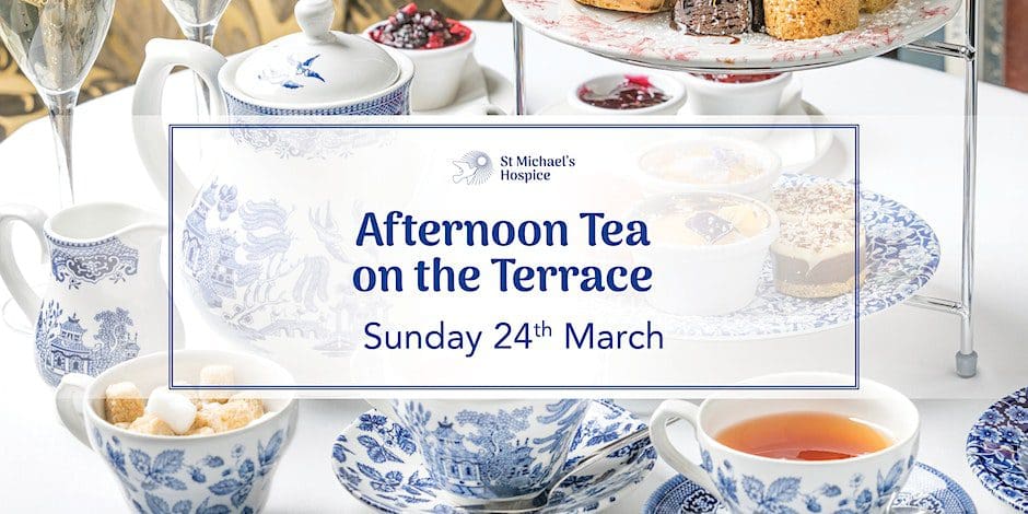afternoon tea on the terrace