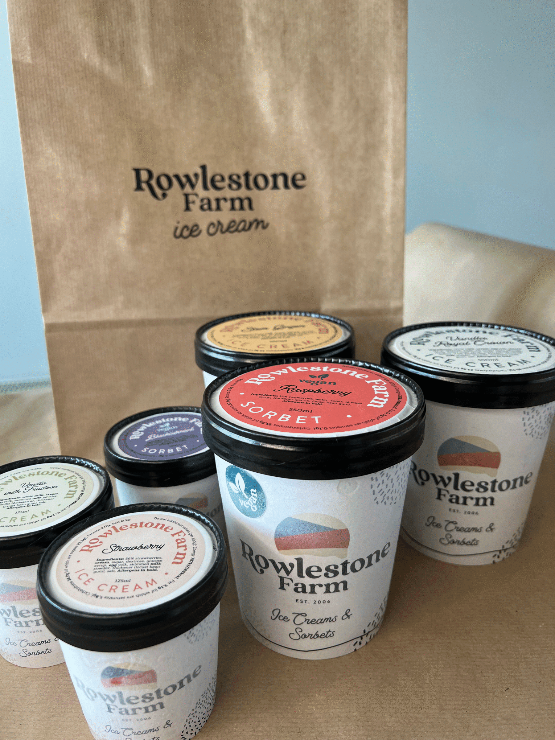 rowlestone Ice Cream Tubs 2