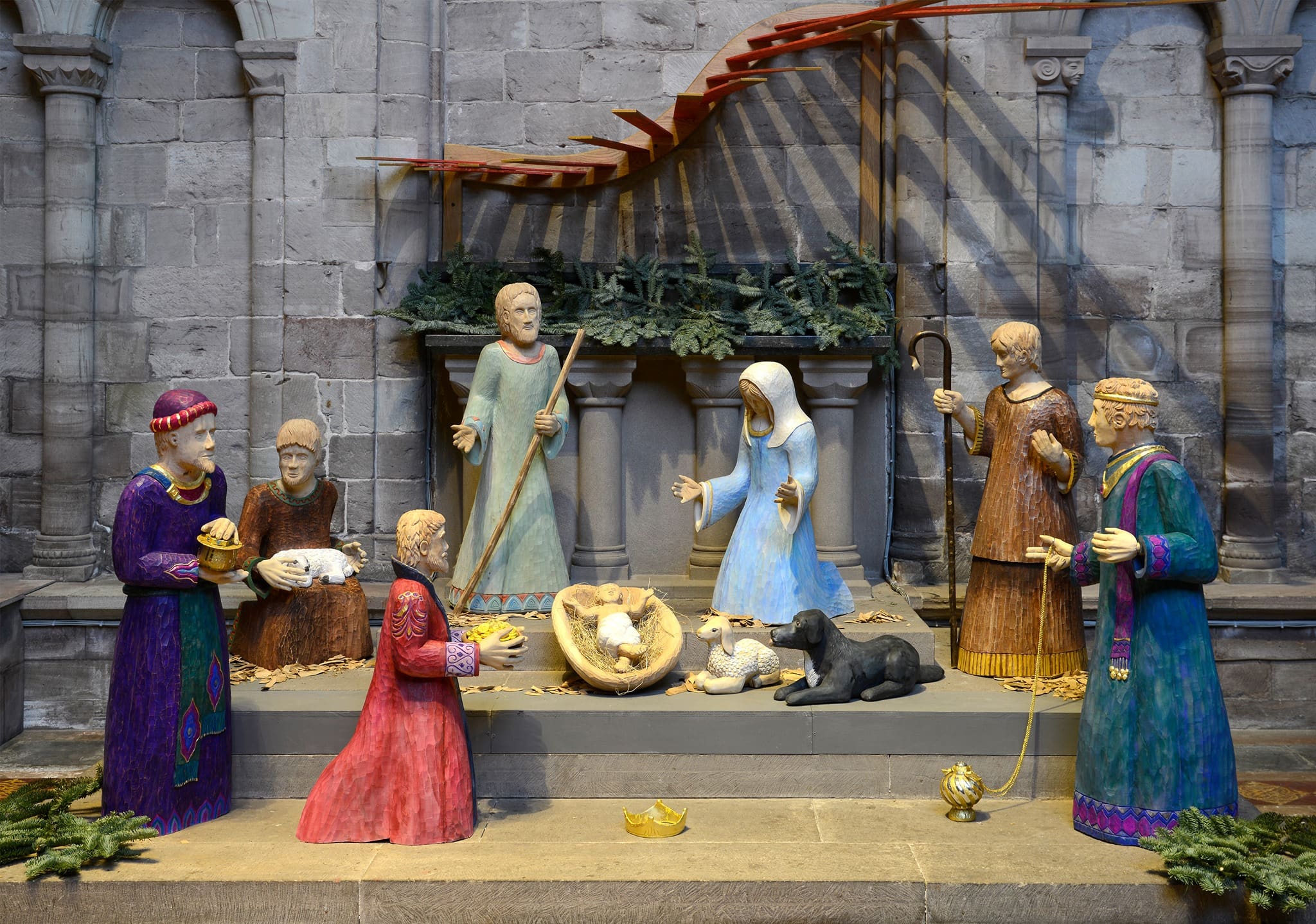 crib in lady chapel