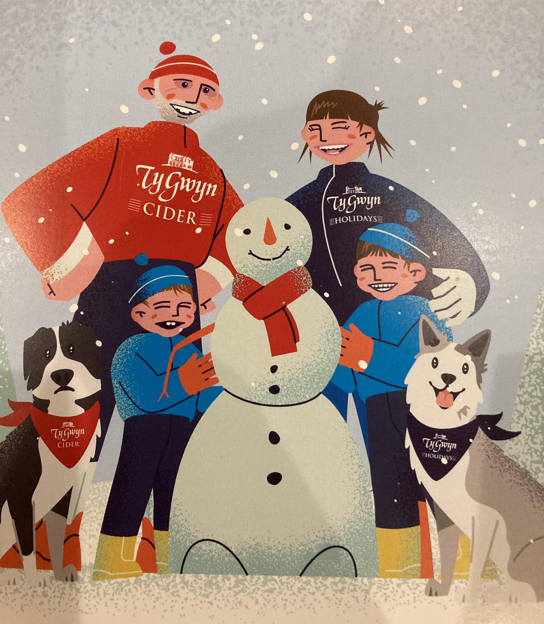 ty gwyn christmas