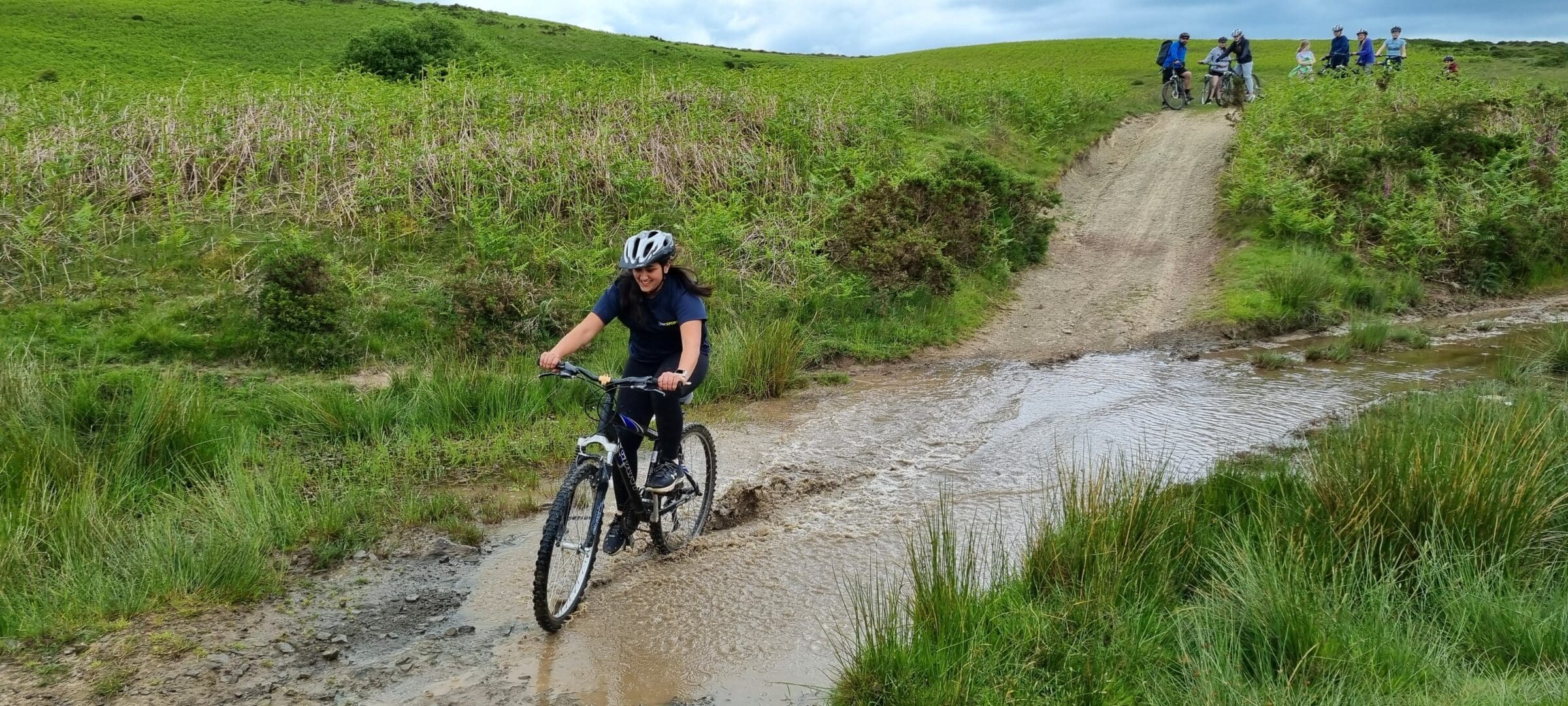 mountain biking trail