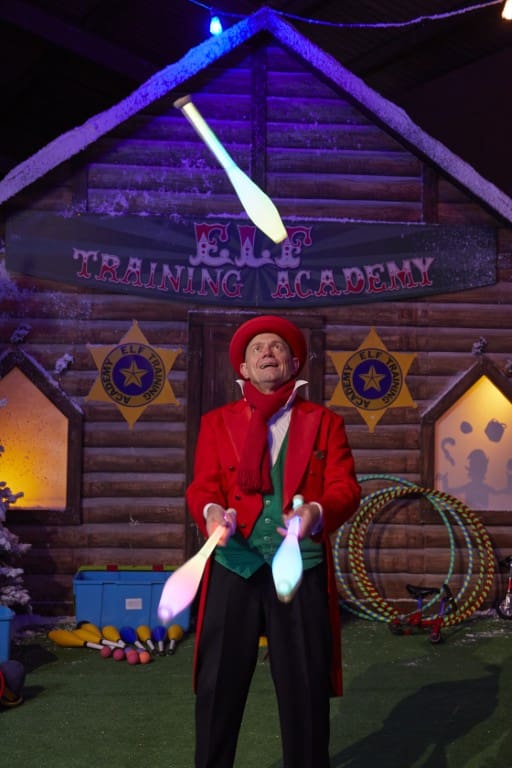 Winter Glow, Three Counties Showground Elf circus skills (Medium)
