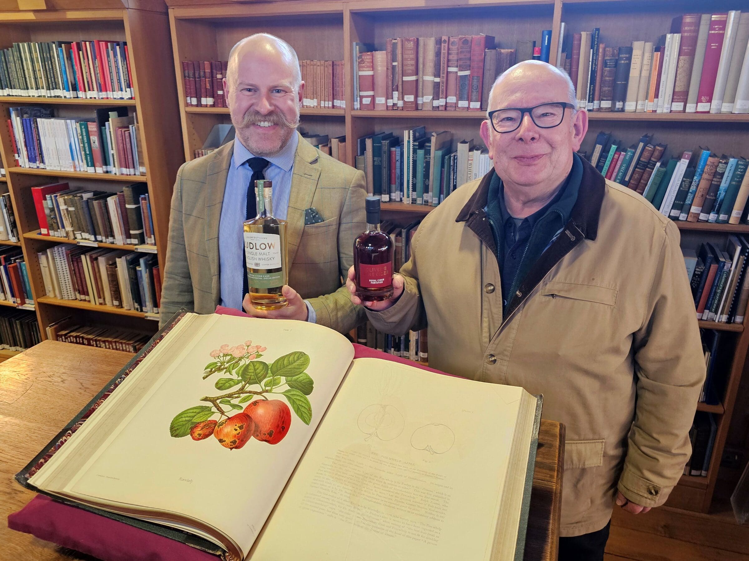 Shaun Ward and Tom Oliver with The Herefordshire Pomona