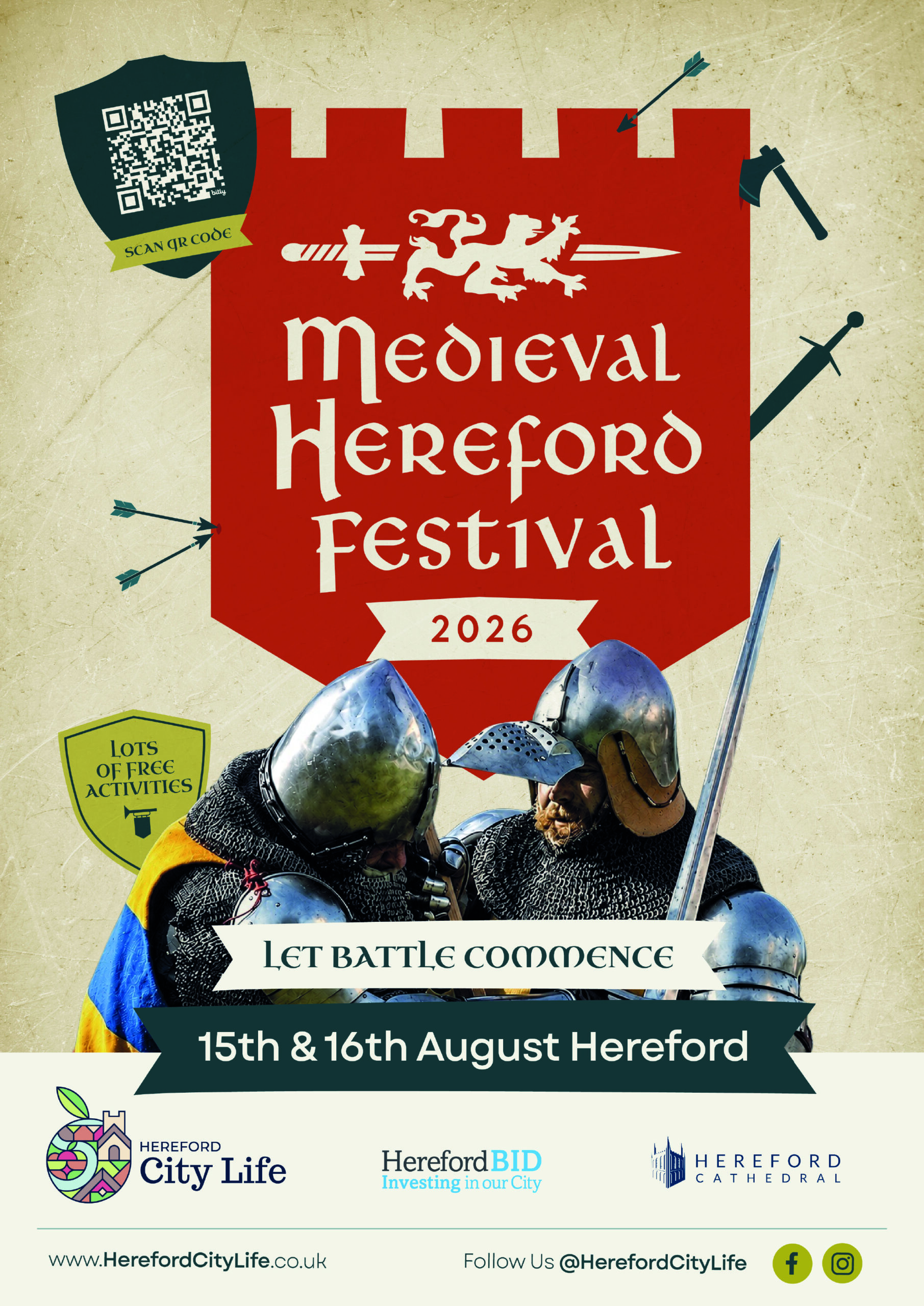 A4 MEDIEVAL FESTIVAL Event poster