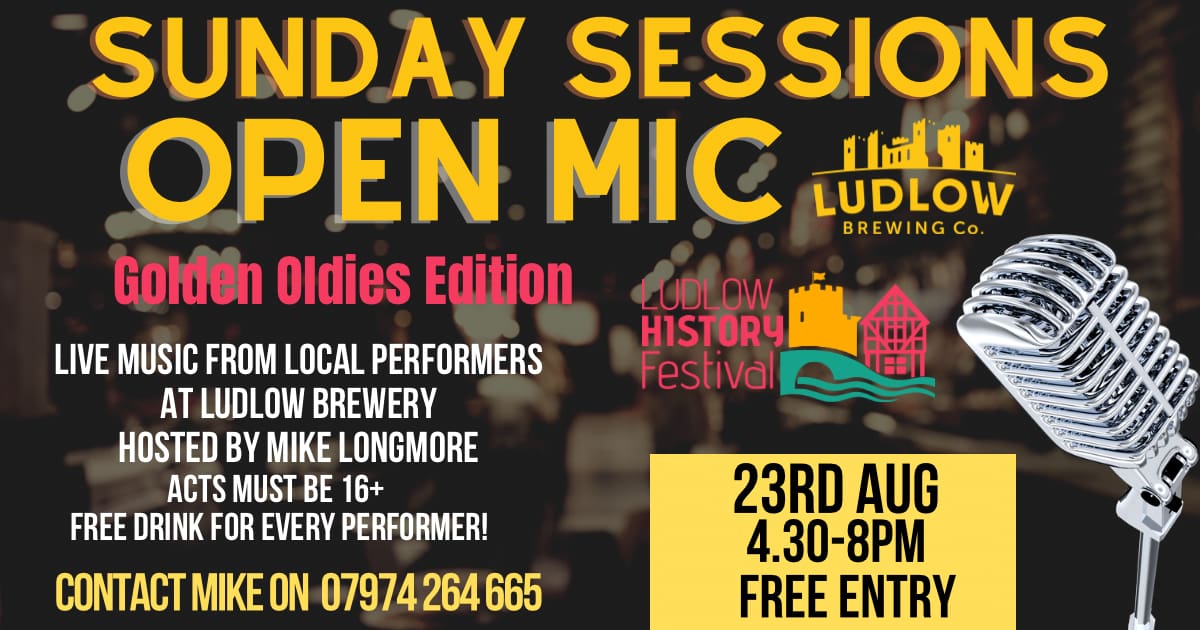 Ludlow Brewery open mic