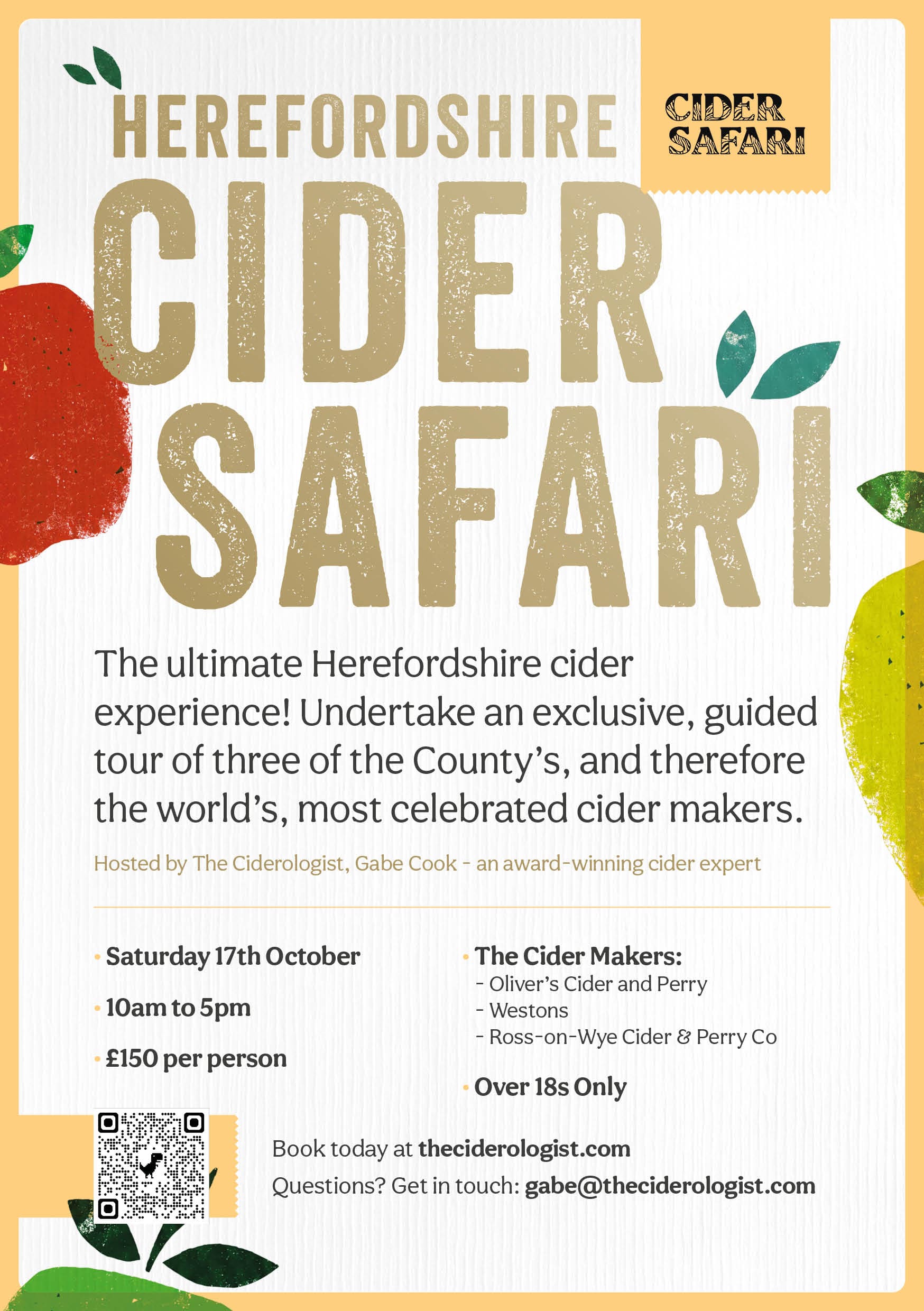 Ciderologist Herefordshire Cider Safari 17 October