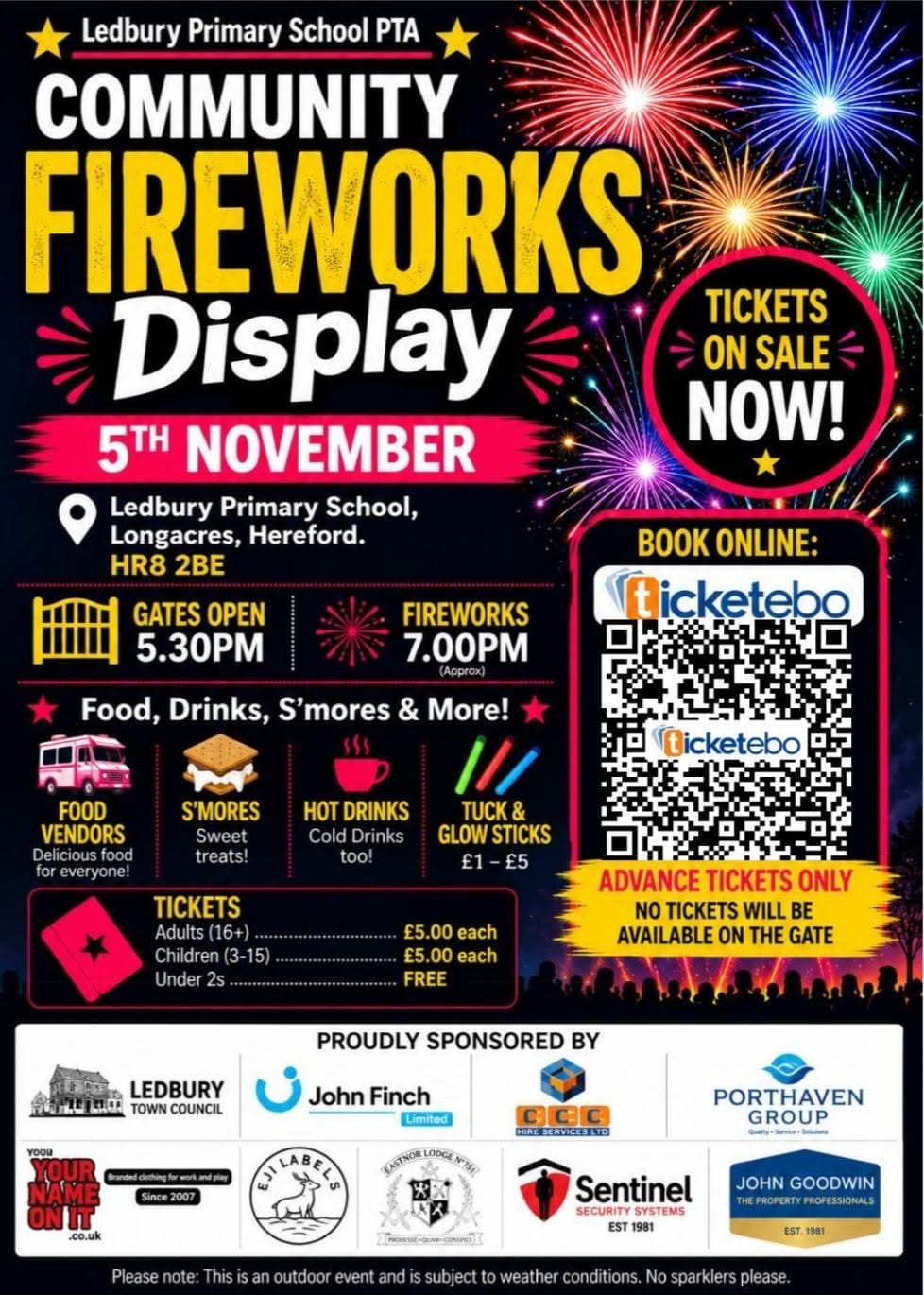 Ledbury fireworks