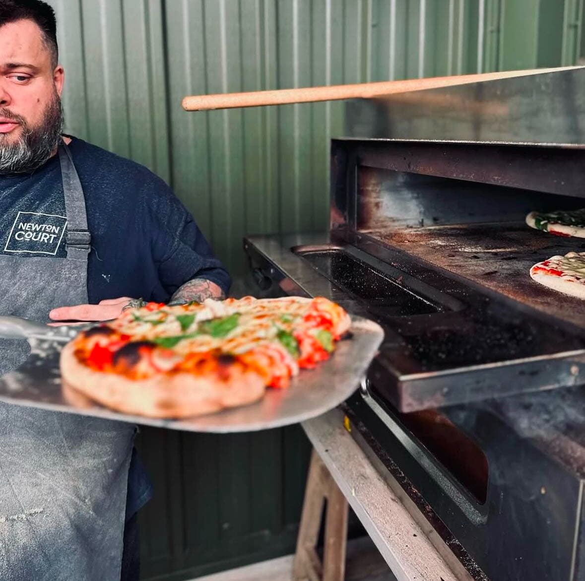 Newton Court pizza