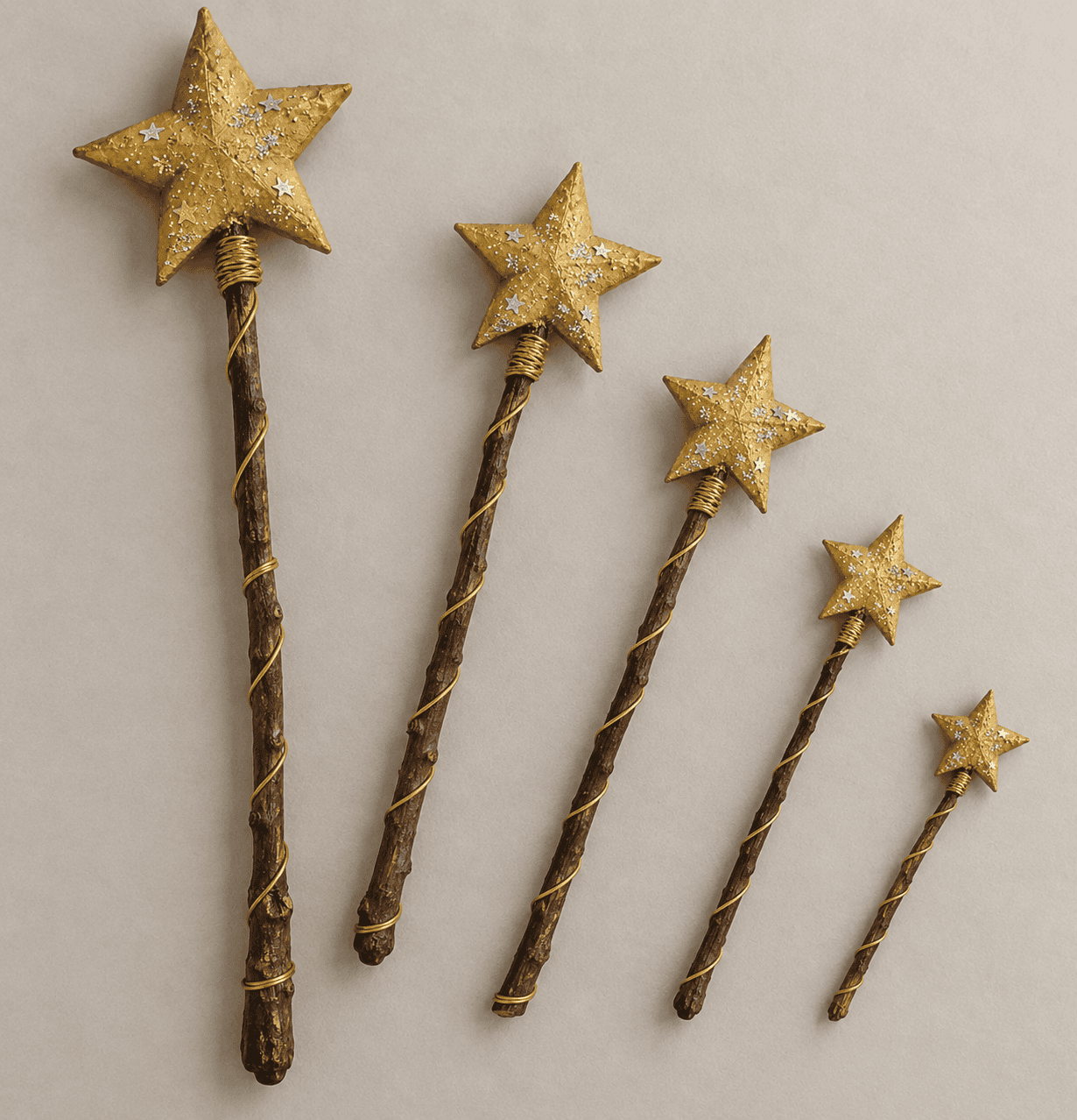 Rustic wands